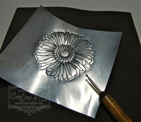 crafting technique using thin metal sheets|galvanized metal sheets for crafts.